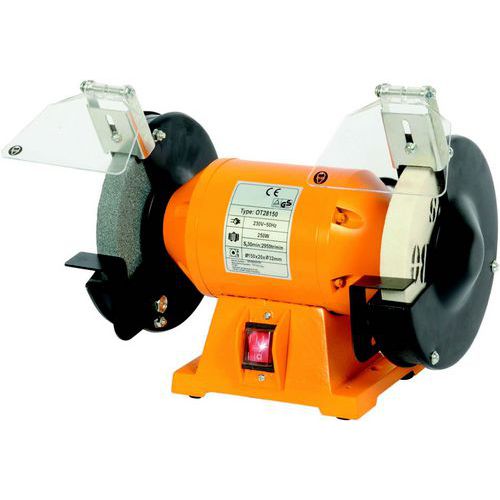 Agecom Diffusion - Touret à meuler 150mm - 250W - 2850 tr/min - Idéal atelier