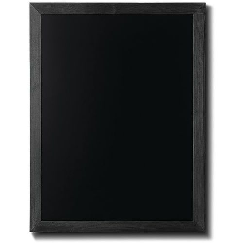Showdown Displays - Ardoise Murale Natura Noir - 60x80cm - Bois MFC - Intérieur