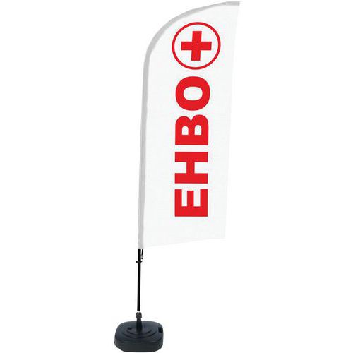 Beach Flag Base Remplissable Premiers Secours - Néerlandais