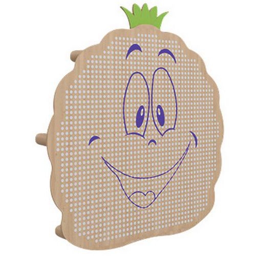 Panneau Acousti-kids Mural Modèle Ananas Panneau Hêtre