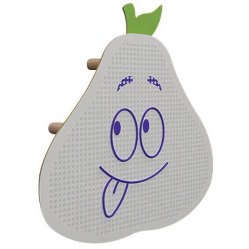 Pan. Acousti-kids Mural Modèle Poire Pan. Blanc Polaire