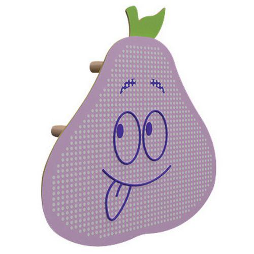 Panneau Acousti-kids Mural Modèle Poire Panneau Lilas