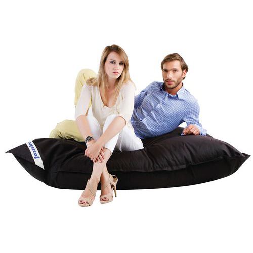 Coussin Géant Int/ext Déhoussable Jumbo Original Noir