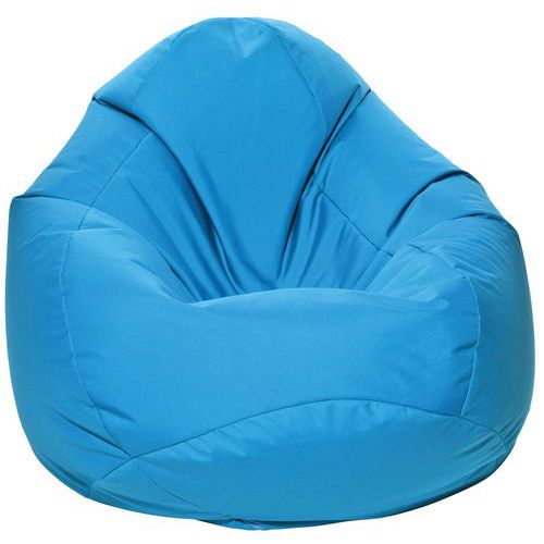 Pouf Int/ext Déhoussable William Original Jumbobag - Bleu Pétrole