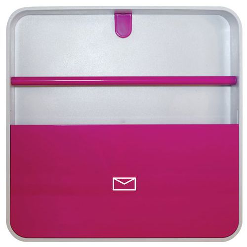 Boîte Aux Lettres Murale Multibox - Rose