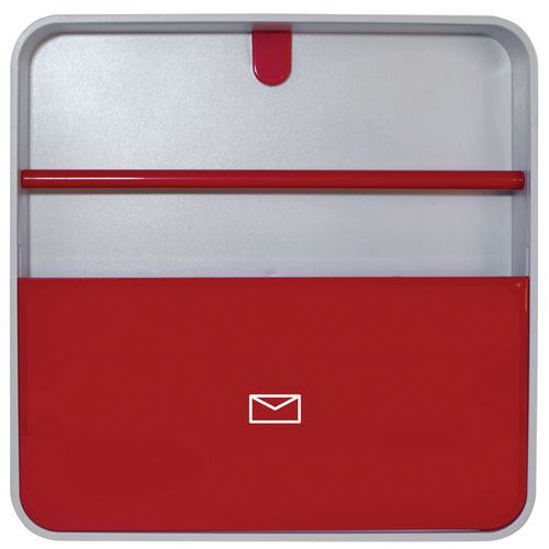 Boîte Aux Lettres Murale Multibox - Rouge