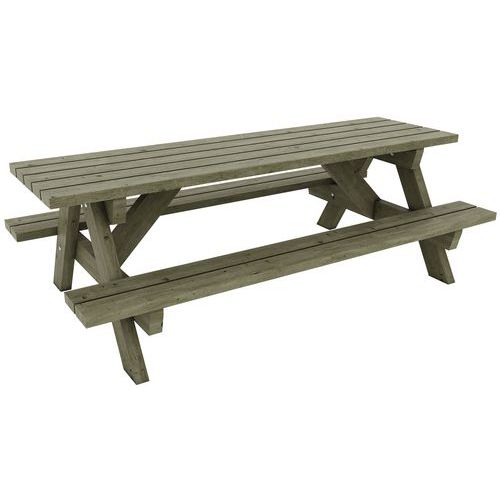 Table Tatihou 180 M Enfant - Scellement Direct - Pin Traité
