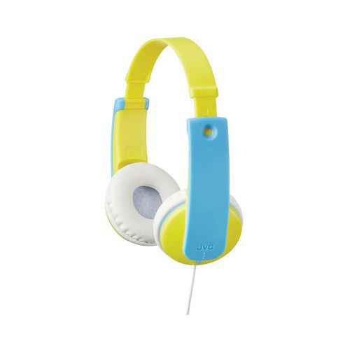 Casque Enfant Ha-kd7 Jaune Bleu - Jvc