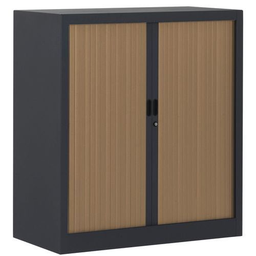 Armoire À Rideaux L.90 H100cm T.1781