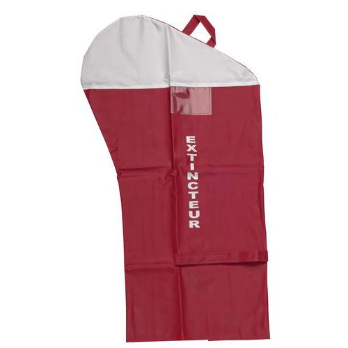 Dönges Cache Extincteur Design Blanc RAL 9010 – Housse Murale Élégante Pour Extincteur 6 Kg