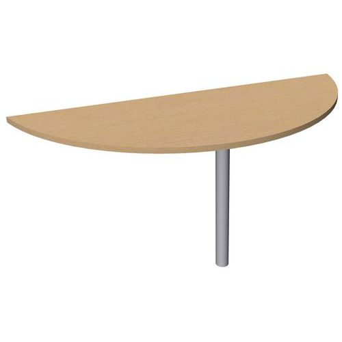 Extension Quatuor 1/2 Lune 143 Cm 60 Cm Hêtre/alu