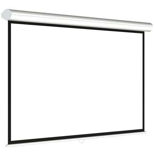 Ecran Manuel Oray Supergear Hc 16/9e Cadré Noir 97 X 172