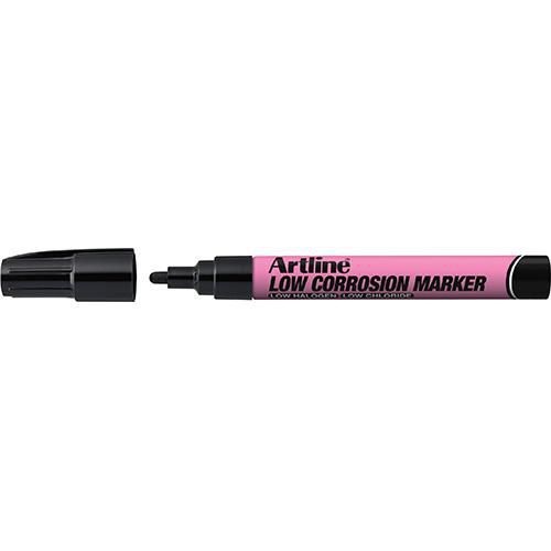 Artline - Marqueur Low Corrosion Noir - Faible Corrosion - Idéal pour le Marquage