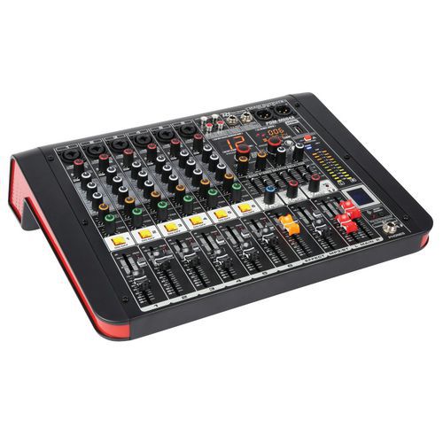 Table De Mixage Amplifiée 6 Canaux - Pdm-m604a