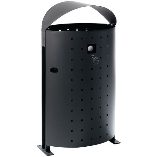 Poubelle D'extérieur Dara 95 Litres Et Cendrier