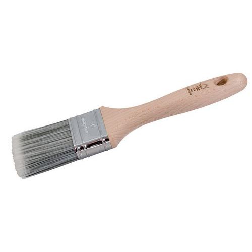 Brosse plate toutes peintures sortie 44mm n°30 - Manche FSC - Idéale pour tous types de peintures
