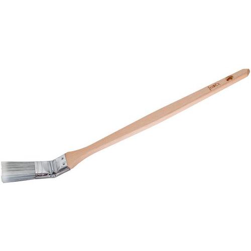 Brosse à radiateur coudée 57mm toutes peintures - Manche FSC - Pinceau N°45 - Idéal pour recoins difficiles