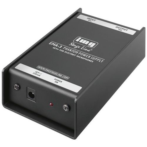 Alimentation Fantôme 48v Secteur Monacor Ema-3