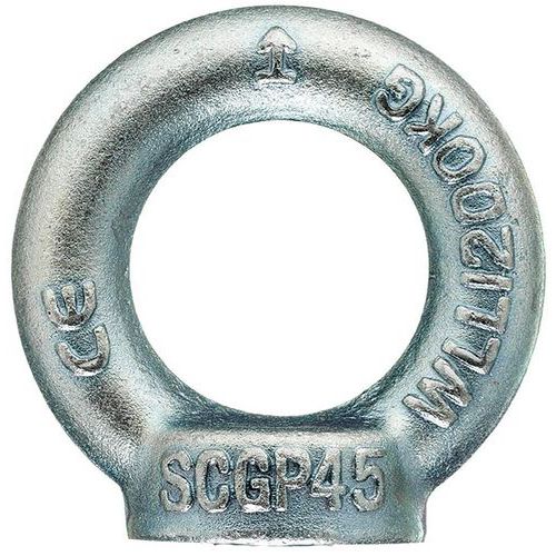 Godet - Anneau de levage femelle galva DIN 582 20mm - CMU 1200 kg - Robuste et Fiable
