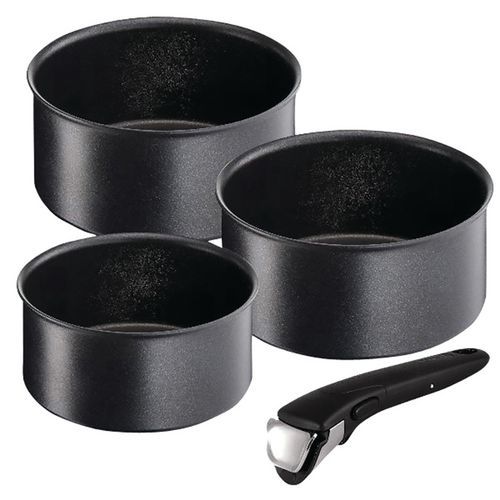 Série de 3 casseroles 16-18-20 cm + poignée -Ingenio Expertise-TEFAL Série de 3 casseroles 16-18-20 cm + poignée -Ingenio Expertise-TEFAL