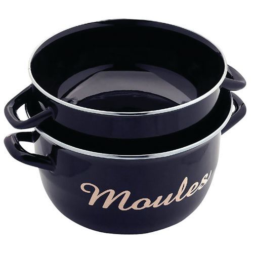 Marmite à Moules 24 Cm Noire -baumalu