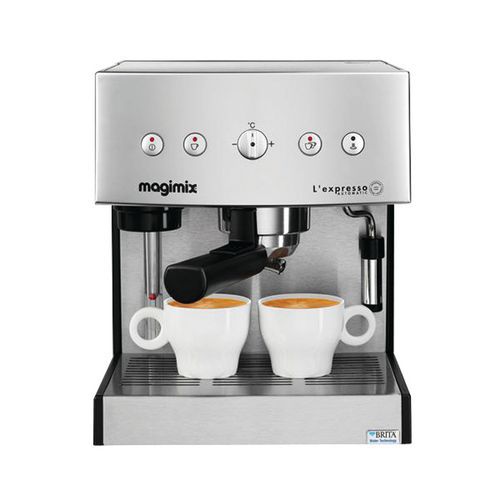Machine à café Expresso MAGIMIX - 11414 - 1260 Watts-chrome mat Machine à café Expresso MAGIMIX - 11414 - 1260 Watts-chrome mat