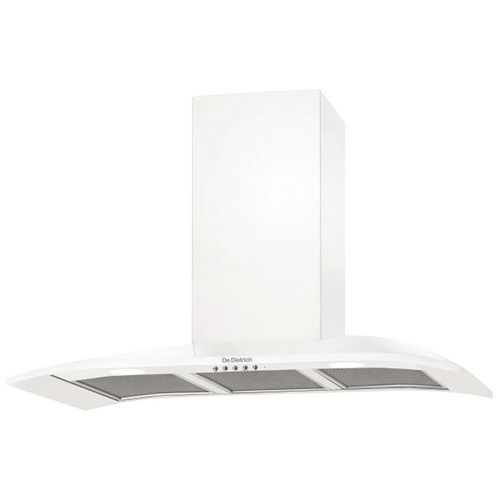 Hotte décorative murale DE DIETRICH - DHR7941W - L.90 cm- blanc Hotte décorative murale DE DIETRICH - DHR7941W - L.90 cm- blanc