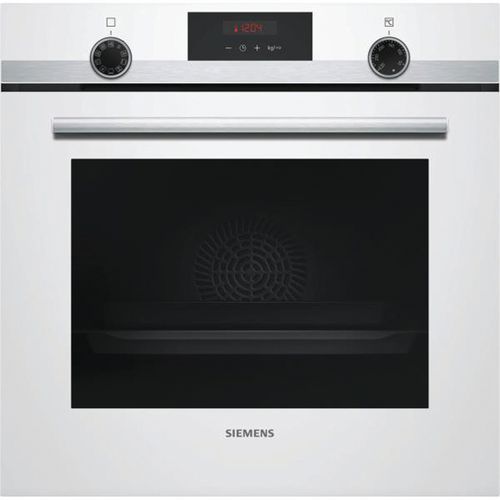 Four encastrable nettoyage pyrolyse SIEMENS - HB573ABV0 - 71 L- blanc Four encastrable nettoyage pyrolyse SIEMENS - HB573ABV0 - 71 L- blanc