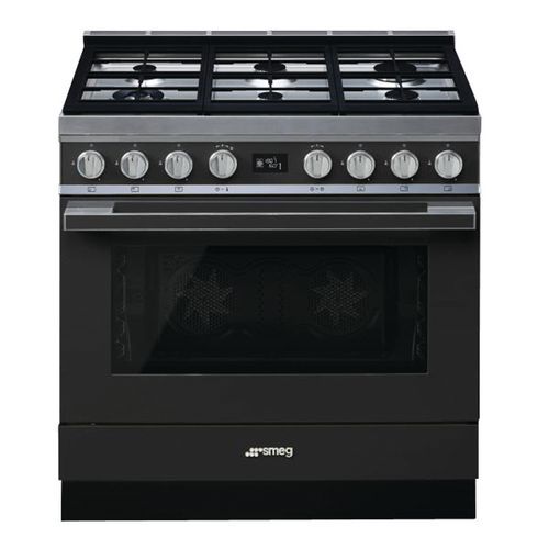 Piano de cuisson mixte SMEG - CPF9GMAN - L.90 cm- noir Piano de cuisson mixte SMEG - CPF9GMAN - L.90 cm- noir