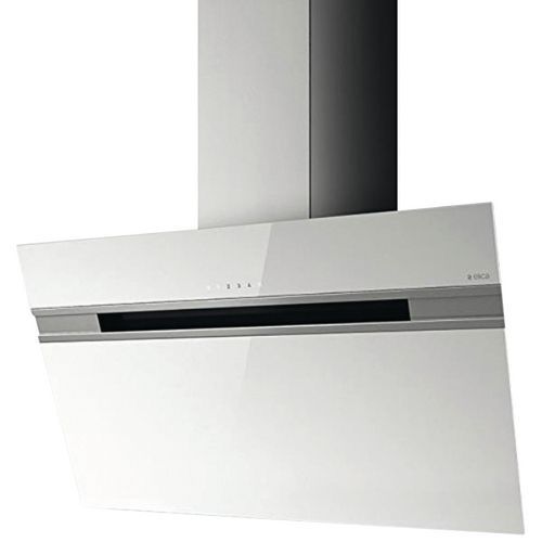 Hotte Décorative Murale Elica - Prf0100995a - L.90 Cm- Blanc