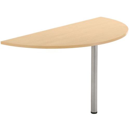 Table Réu Mod Suiv1/2 Rd 140x70 T.0051