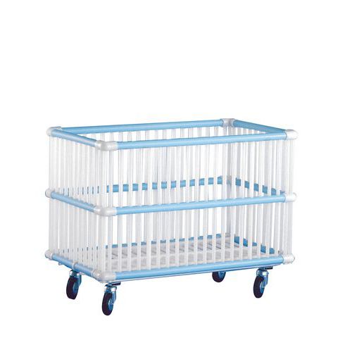 Chariot de manutention du linge Moplen 210 litres -Sclessin Fonction Linge