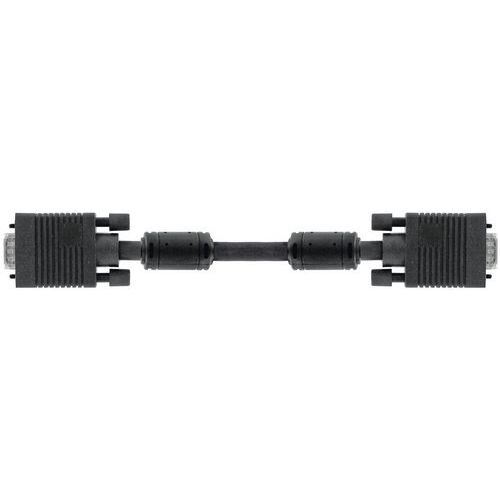 Cordon VGA Mâle/Mâle 3m Noir - Connectique Fiable pour Moniteur et PC - Haute Qualité