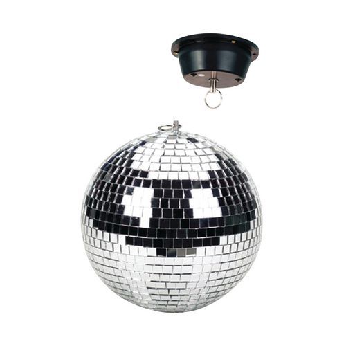 Boule à Facettes 20 Cm Avec Moteur