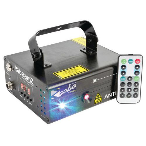 Double Laser Anthe Ii 600 Mw Rgb Gobo Dmx Irc