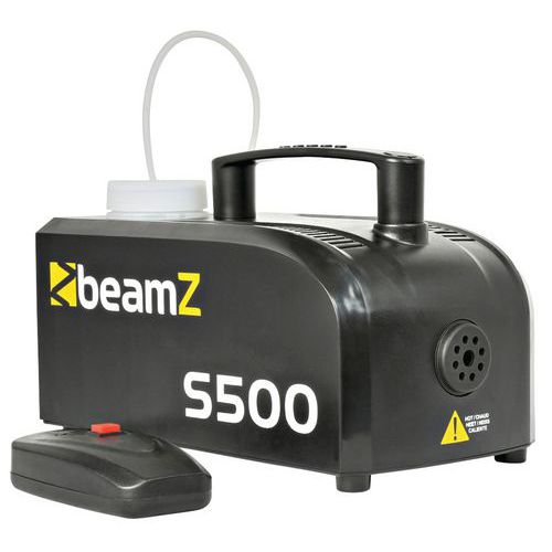 Machine à Fumée Avec Liquide S500 Corps Plastique - Beamz