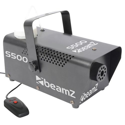 Machine à Fumée Avec Liquide S500 Corps Métallique - Beamz