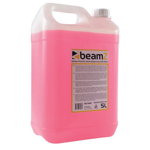 Liquide Pour Machine à Fumée Fsmf5q Effet Co2 5l - Beamz