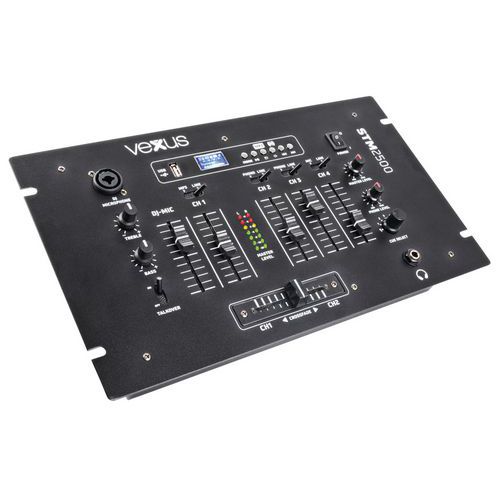 Table De Mixage 4 Canaux Usb/mp3 Avec Bluetooth - Stm2500