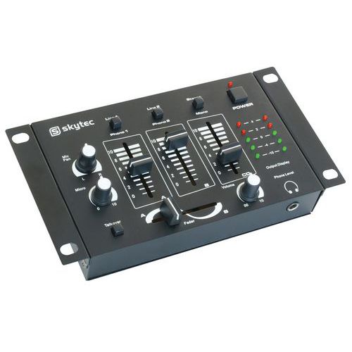 Table De Mixage 4 Canaux - Noir - Stm-2211b