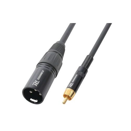 Cordon Xlr Mâle - Rca Mâle 3 M