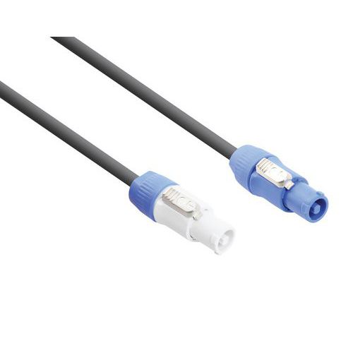 Powercon Cordon M-f 10 M