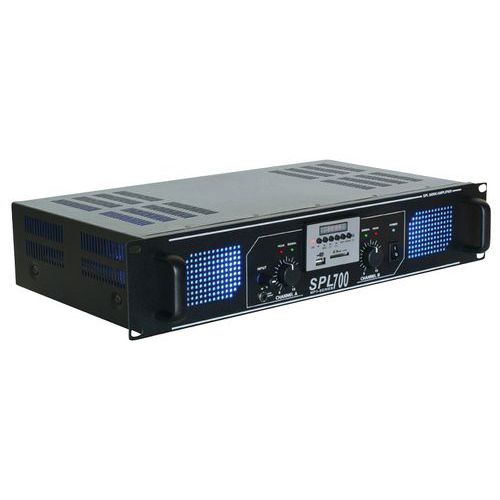 Amplificateur Led Bleue + Eq Noir - Spl 700mp3