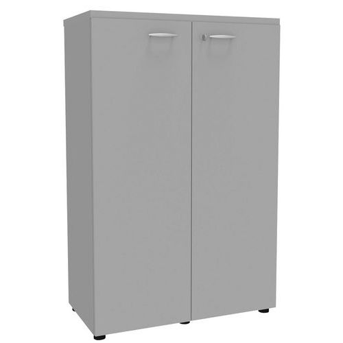 Armoire Portes Battantes L 86/h 131 1811 Gris/alu