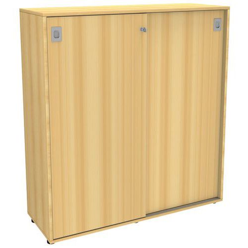 Armoire Portes Coulissantes 120 X 131 X 45 Cm Hêtre
