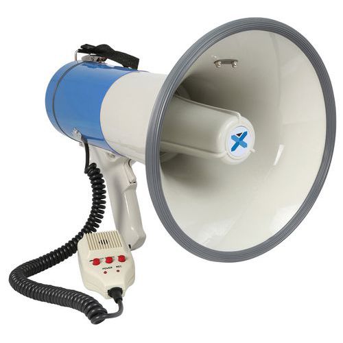Mégaphone 60 W Usb Sd Sirène Microphone - Meg060
