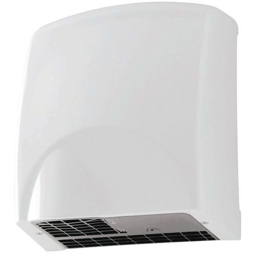 JVD - Sèche-mains automatique Tornade Blanc - 2600W - 300m³/h - IP23 - 3 ans garantie