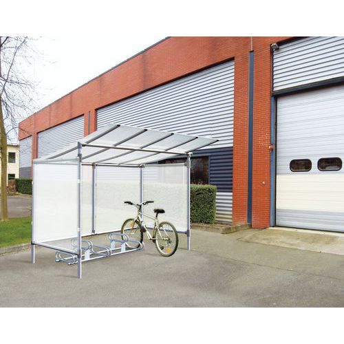 Abri Alu 5 Vélos Initial
