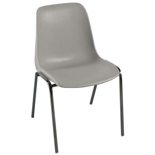 5 Chaises Réunion Panama P/noir T.0928