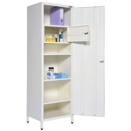 Arm.pharmacie 1 Pte + Coffre A Toxique